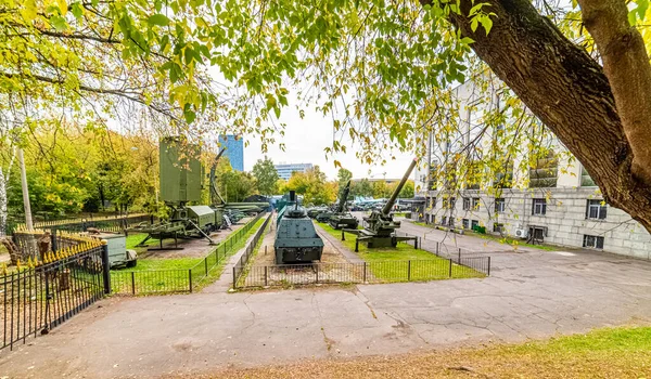 Πόλη Της Μόσχας Κεντρικό Μουσείο Των Ενόπλων Δυνάμεων Της Ρωσικής — Φωτογραφία Αρχείου