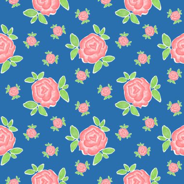 Güller pürüzsüz desen, çiçek arkaplanı, çiçek kağıdı.