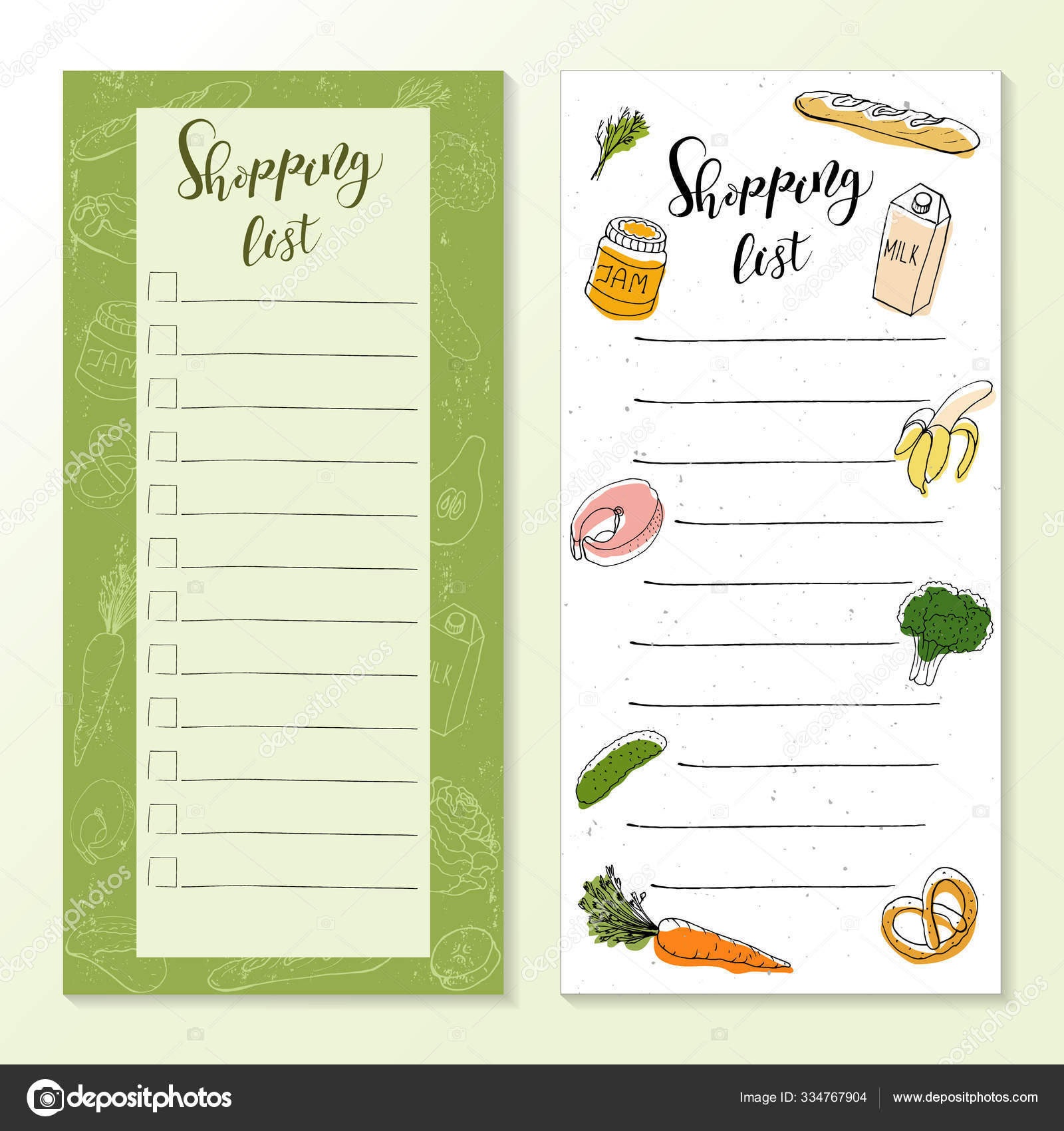 Mal For Dagligvareliste Med Kuponger