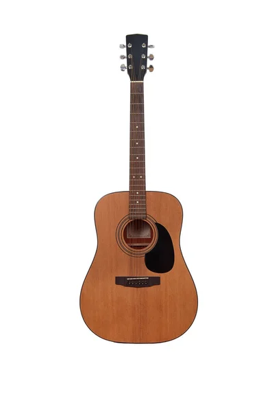 Beyaz Arkaplanda Gitar — Stok fotoğraf