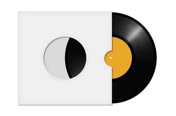 Vinil rekor bir zarf içinde