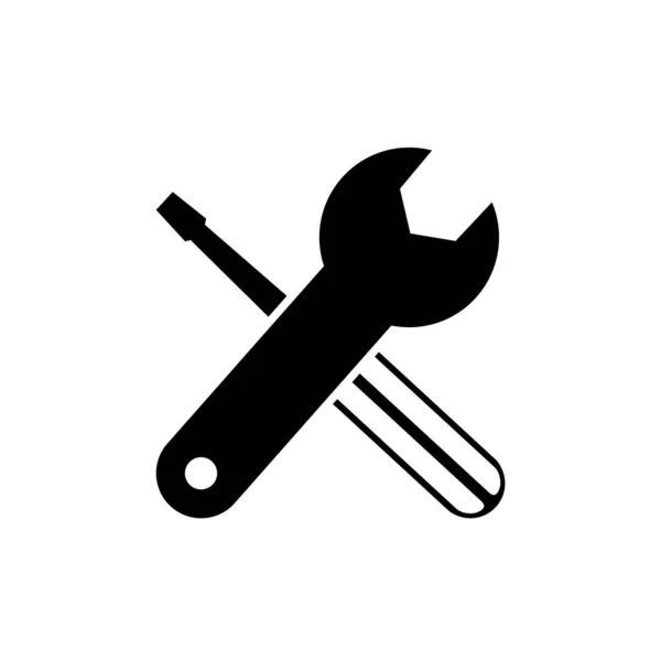 Wrench Isolated White Background — Stock Photo, Image