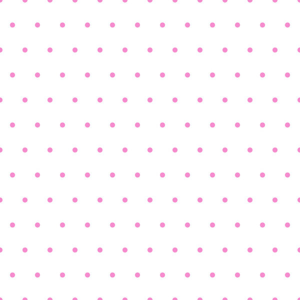 Бесшовный векторный фон горошек
