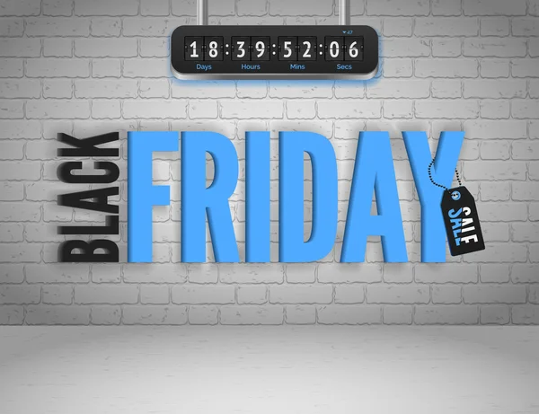 Black Friday banner — Stock Vector