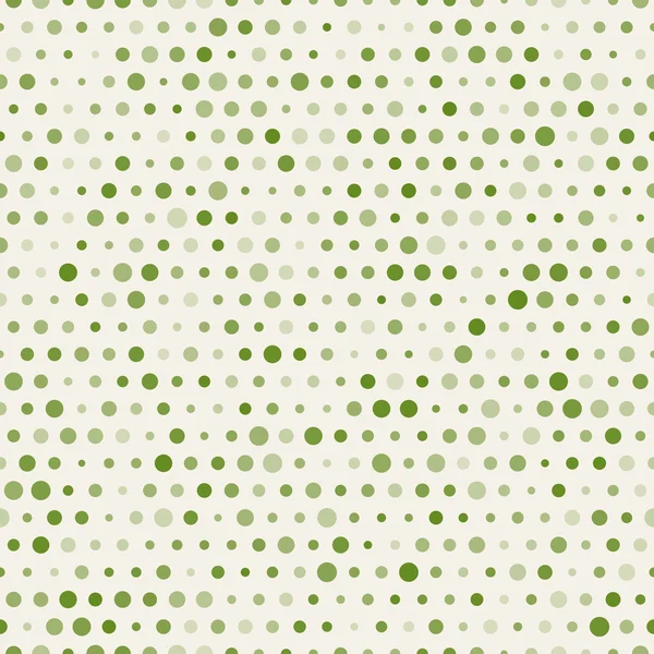 Seamless vector pattern with small Polka Dots random sizes — Stock Vector