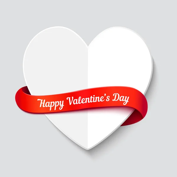 Tarjeta de felicitación día de San Valentín — Vector de stock