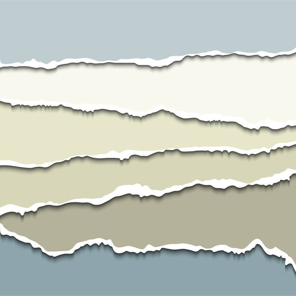 Векторный набор бумаги
