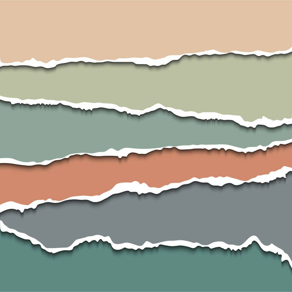 Векторный набор бумаги
