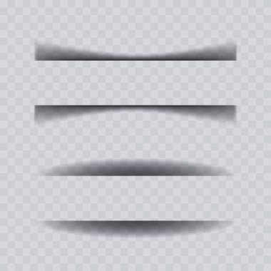 Kağıt levha gölge etkisi koleksiyonu.