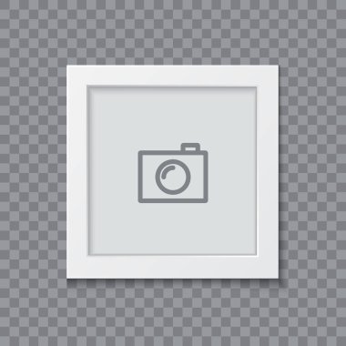 Fotoğraf çerçeve vektör gerçekçi çizim