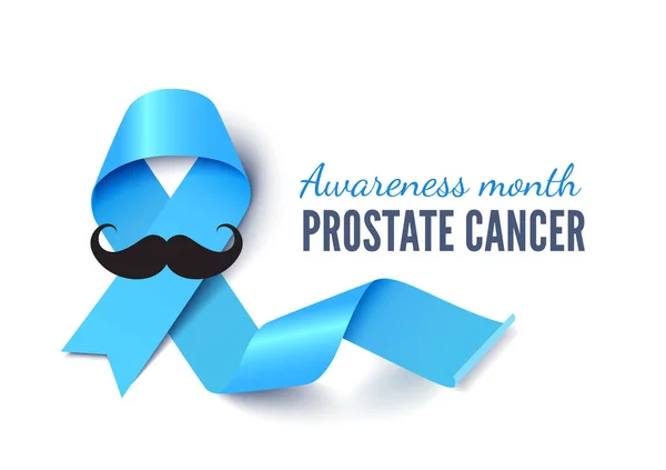 Awareness month for prostate cancer banner template — ストックベクタ