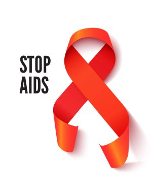 Kırmızı Yardım Gerçekçi Vektör İllüstrasyonu