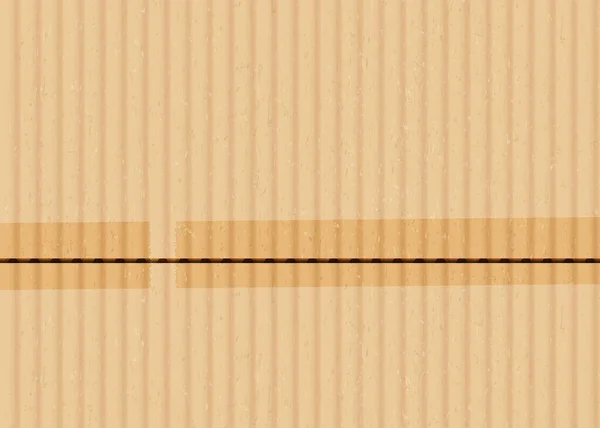 Kartong med klibbig tejp realistisk vektor bakgrund — Stock vektor