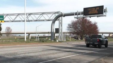 Corona virüsü salgını sırasında Seattle ve Portland eyaletleri arası kamerada 