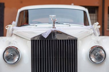 Bologna, İtalya - 15 Ekim 2016: Rolls Royce Phantom V. Rolls-Royce Limited tarafından üretilen 1959 1968'e büyük, son derece özel bir dört kapılı salon Rolls-Royce Phantom suyudur.