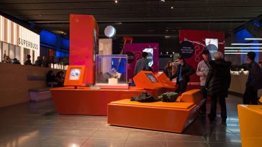 London, Büyük Britanya - Ocak, 2018 yaklaşık: Laboratuvar Bilim Müzesi içinde iç görünümünü. South Kensington müzenin parçası olarak 1857 yılında kuruldu.