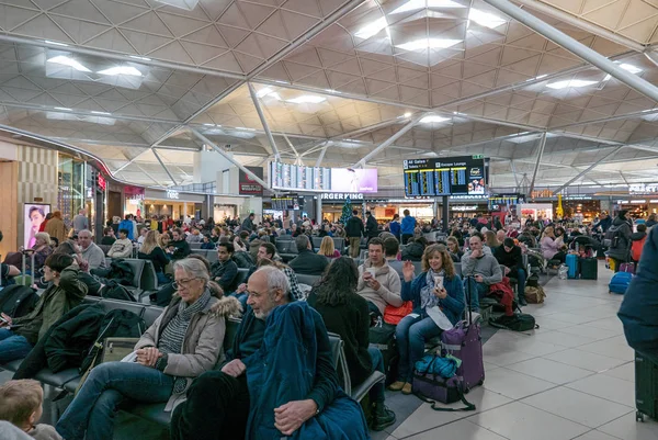 Stansted London Januar 2018 Stansted Airport War Der Viertverkehrsreichste Flughafen — Stockfoto