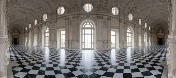 Torino Olaszország Február 2018 Körül Diana Galéria Panoráma Venaria Királyi — Stock Fotó