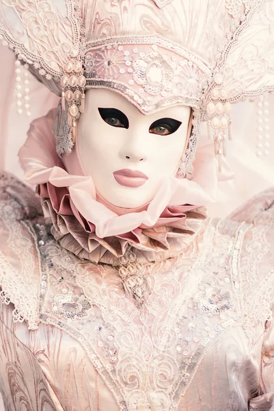 Carnival Venice Beautiful Mask George Island — Stock Photo, Image