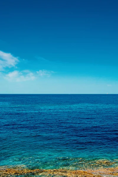 Sea View Ile Rousse Coastline Island Corsica France — Stock Photo, Image