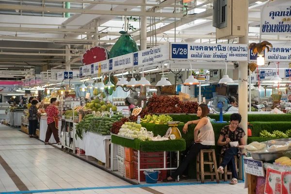 Μπανγκόκ Tαϋλάνδη Νοεμβρίου 2015 Προβολή Εσωτερικού Tor Kor Αγορά Αγοράς — Φωτογραφία Αρχείου