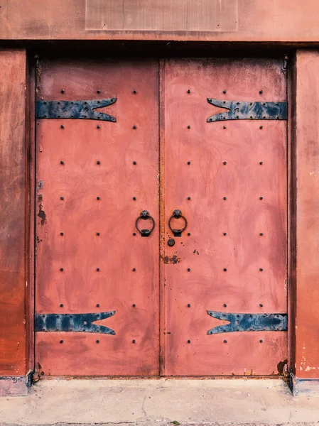 Détail Porte Intérieur Château Fushimi Kyoto Japon — Photo