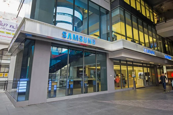 Bangkok Thailand November 2015 Samsung Store Samsung Ist Ein Südkoreanisches — Stockfoto