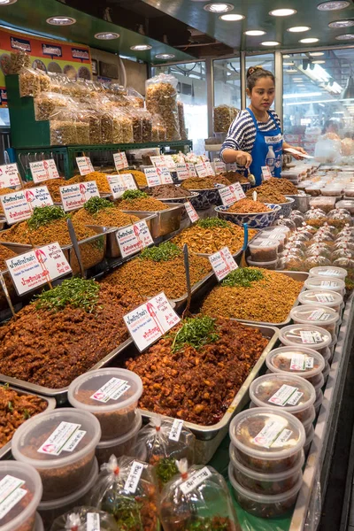 バンコク タイ王国 2015 または Tor 韓国市場内部ビュー Tor 韓国市場は生鮮食品 果物や野菜のためのよく知られている場所や — ストック写真