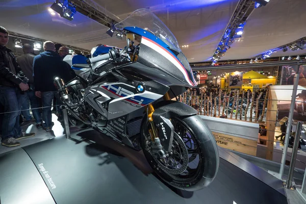 Milan Talya Kasım 2017 Yaklaşık Bmw Hp4 Eicma Rho Milan — Stok fotoğraf