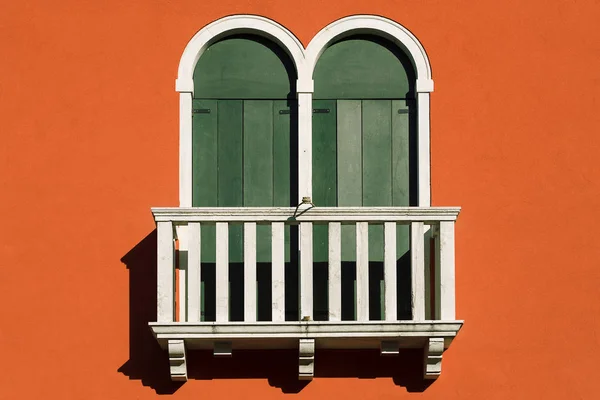 Typical Window Venice Italy — Stock Photo, Image