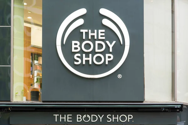 Tokyo Japan Circa March 2017 Body Shop Store British Cosmetics — Stock Photo, Image