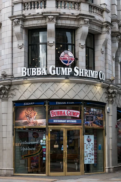 London Großbritannien Januar 2018 Bubba Gump Restaurant Bubba Gump Shrimp — Stockfoto