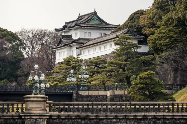 Japonya, Tokyo 'daki İmparatorluk Sarayı. İmparatorluk Sarayı Japon İmparatoru 'nun yaşadığı yer.. 