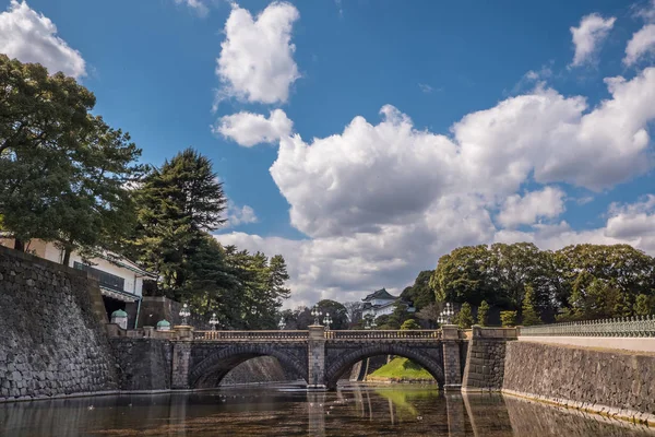 Kejserliga Palatset Tokyo Japan Det Kejserliga Palatset Där Den Japanska — Stockfoto