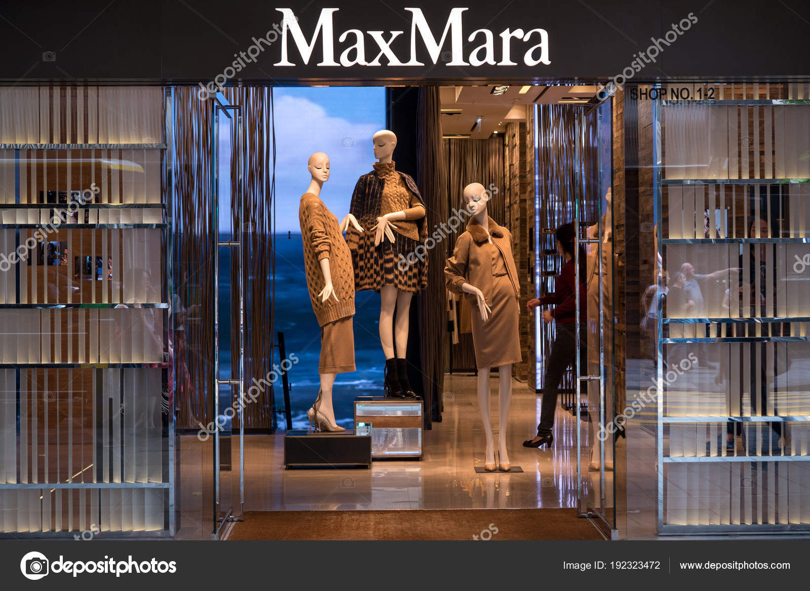 Hong Kong China November 2015 Max Mara Store Max Mara Stock Editorial Photo pio3 192323472