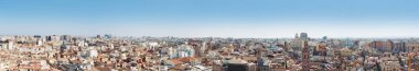 Panoramik manzaralı çatı Valencia, İspanya