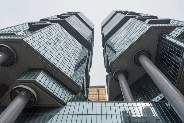 Hongkong Kina November 2015 Lippo Centrum Byggnaderna Ritades Australiska Arkitekten — Stockfoto
