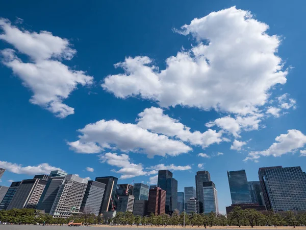 Modern Business Buildings Tokyo Japan — Stock Photo, Image