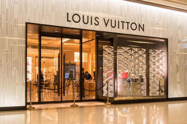 Μπανγκόκ Ταϊλάνδη Νοεμβρίου 2015 Louis Vuitton Κατάστημα Στο Εμπορικό Κέντρο — Φωτογραφία Αρχείου