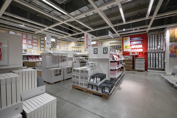 Bologna Italie Avril 2016 Vue Intérieure Intérieur Magasin Ikea Ikea — Photo