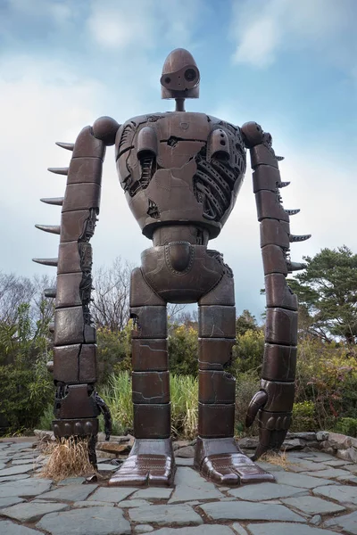 Tokio Japonia Około Marca 2017 Statua Robota Filmu Studio Ghibli — Zdjęcie stockowe