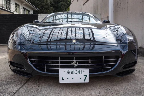 Kyoto Japón Circa Marzo 2017 Ferrari 612 Sportscar Ferrari Fabricante —  Fotos de Stock