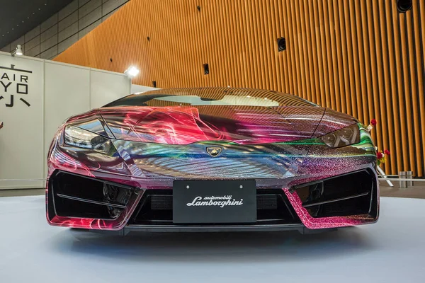 Tokyo Japon Circa Mars 2017 Cicatrice Sportive Lamborghini Sein Forum — Photo
