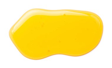 Beyaz arkaplanda izole edilmiş bal