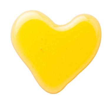 Beyaz arkaplanda izole edilmiş bal