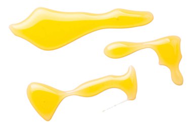 Beyaz arkaplanda izole edilmiş bal