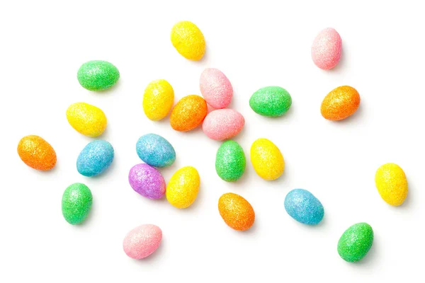 Easter Eggs Isolated on White Background — Stock Photo, Image