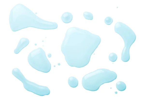 Вода ізольована на білому тлі — стокове фото