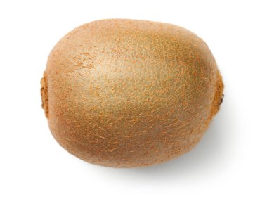 Beyaz arkaplanda yalıtılmış Kivi meyvesi