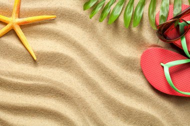 Yaz, tatil, plaj arka plan